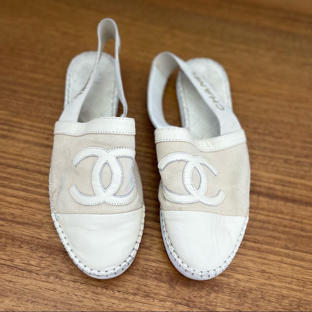 🤍 PRE-LOVED - Chanel espadrilles